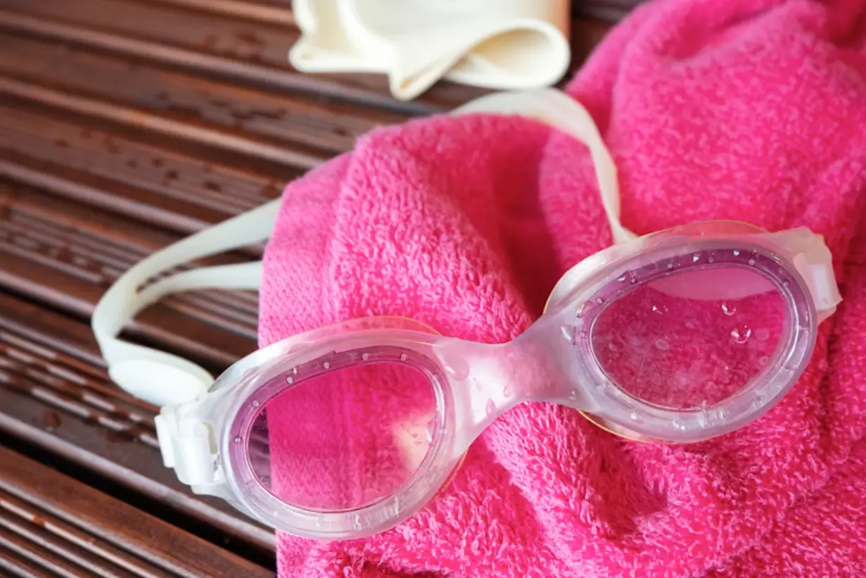 Waterproof gear close-up